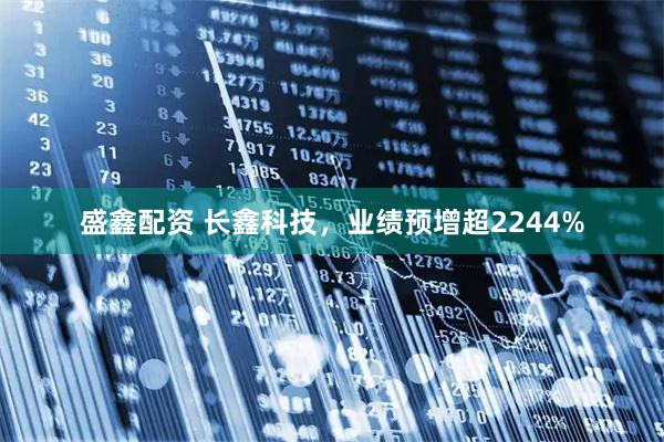 盛鑫配资 长鑫科技，业绩预增超2244%